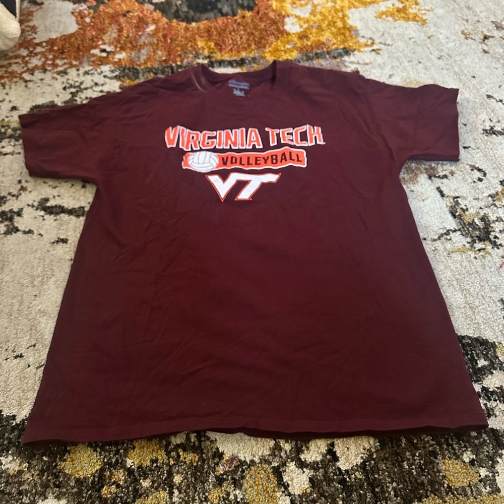 Virginia Tech Volleyball Maroon T-Shirt